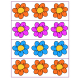 File Folder Activity Preceding and Following Numerals 1-20 (Flower Theme)